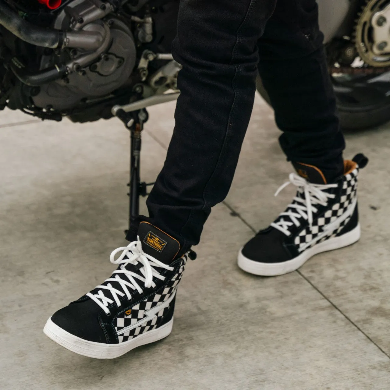 Cortech Limited Edition Men’s Check Slayer Riding Shoes