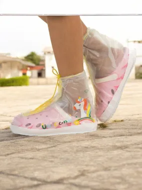 Enchanted Unicorn Waterproof Rain Shoe Covers for Girls