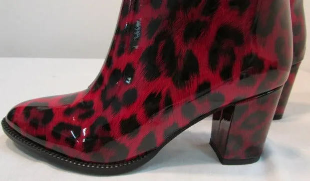 Ninety Union Milano Red Ankle Booties