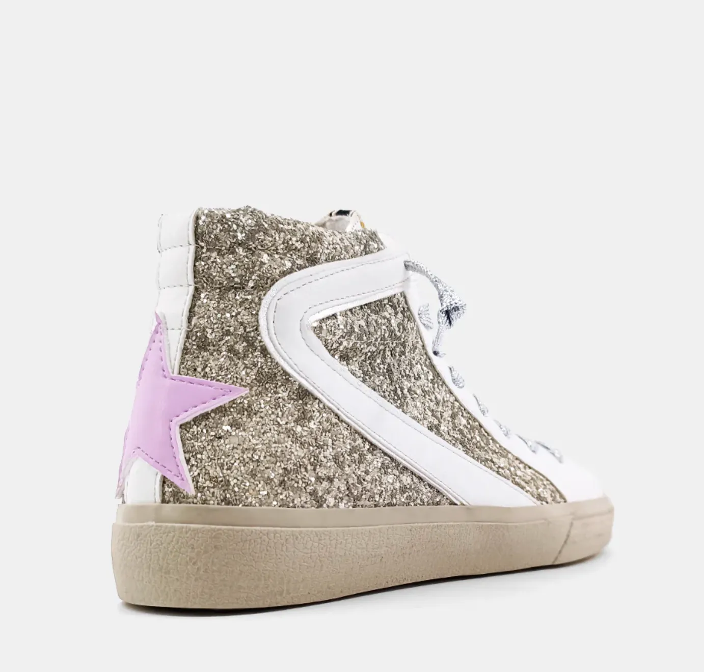 Rooney Sneakers - Pearl Glitter