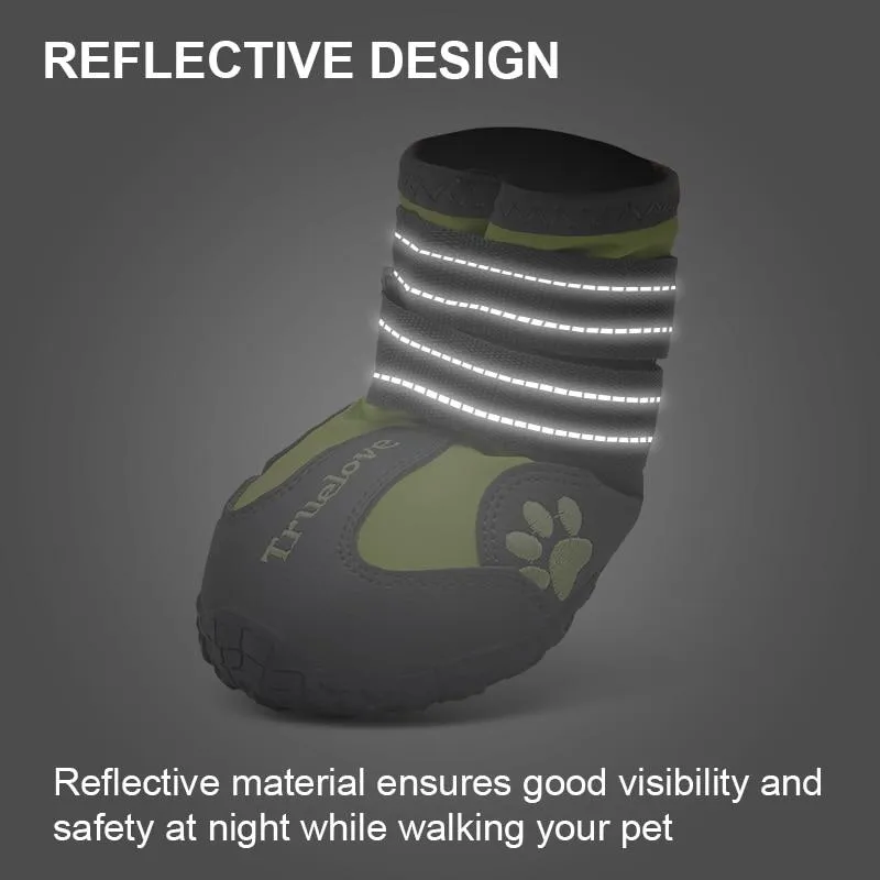 Waterproof Dog Shoes - Breathable - Reflector