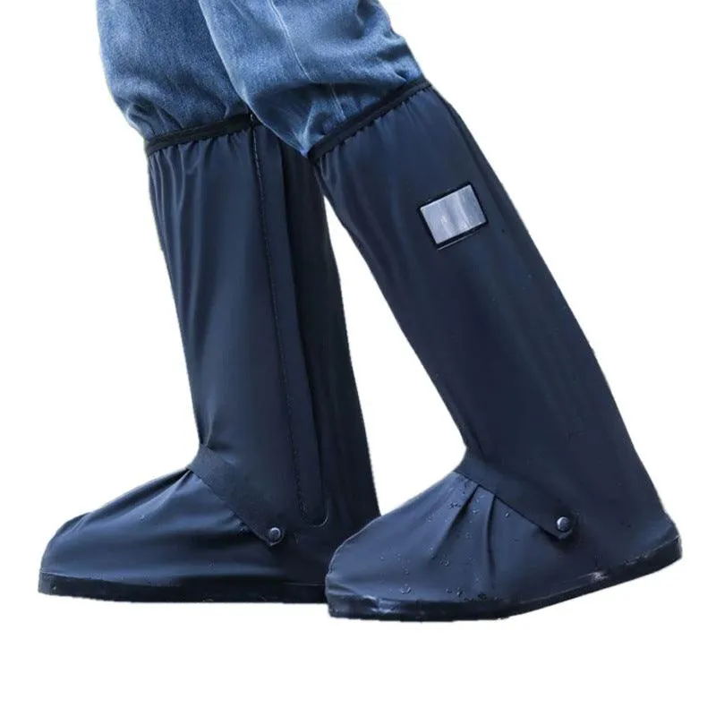 Waterproof Non-slip Overshoe Outer Wear Rain Shoes Wear-resistant High Tube Rain Booties
