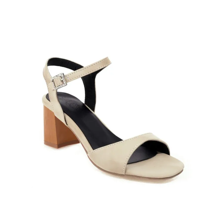 Women's's Rhinestone Block Heels Sandals Women's's Heels